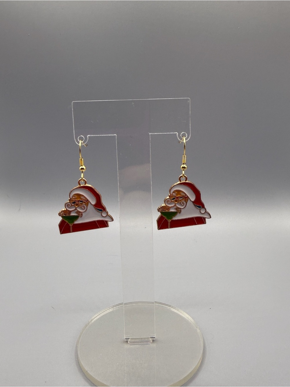 Christmas in July Earrings - Handmade #E0552C